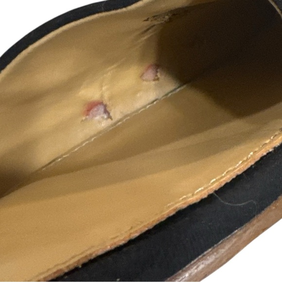 J.Crew Classic Minimalist Black Suede Pointed Toe Flats Size 8.5 - Picture 8 of 12